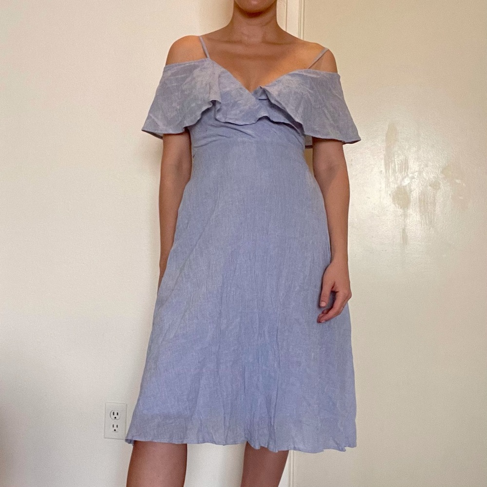 Lulu’s Cottagecore Blue Dress size XS